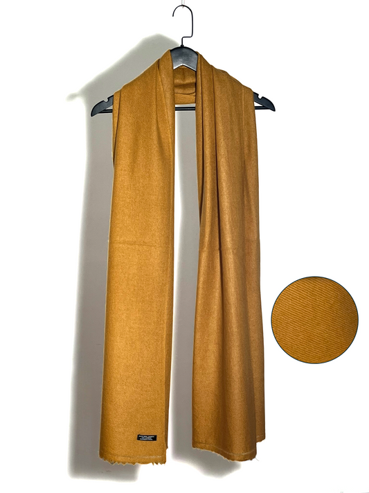 Handmade Unisex Stole - 100% Cashmere