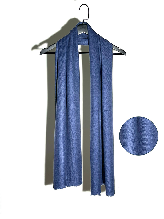 Handmade Unisex Scarf - 100% Cashmere