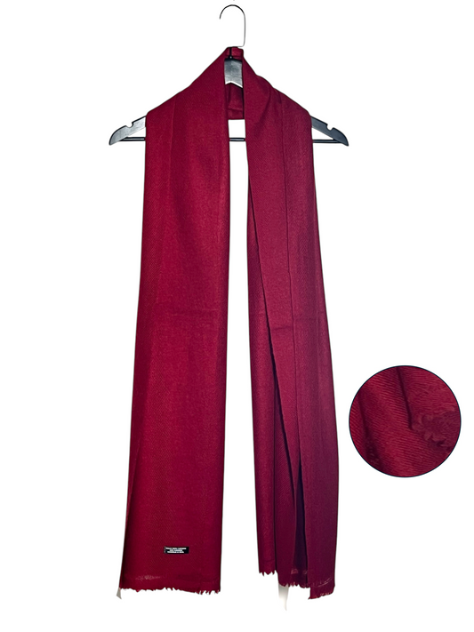 Handmade Unisex Stole - 100% Cashmere